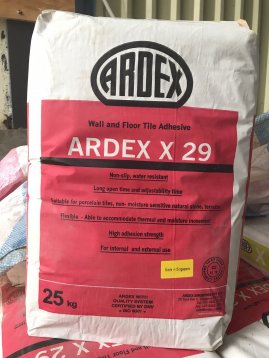Ardex X29 keo dán gạch khổ lớn