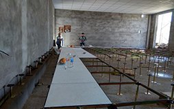 CÔNG MINH CUNG CẤP VÀ THI CÔNG HỆ SÀN NÂNG KỸ THUẬT CHO PHÒNG MÁY